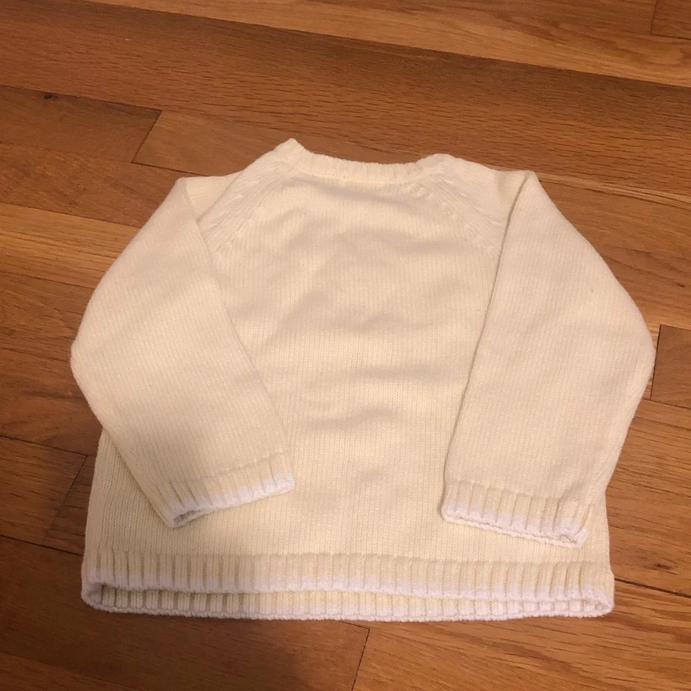 Soft Yellow Baby Knit Sweater Set by threads 12/18 months